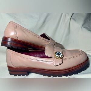 Kate Spade new york Women's Posh Embellished Loafers Color Milk Tea Size 11